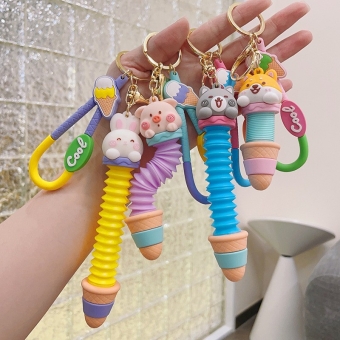 Animal Shape Fancy Keychains For Gifting